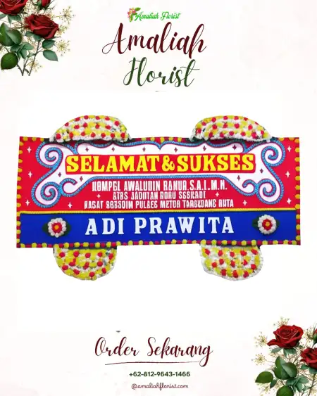Papan Bunga Ucapan Selamat Barongsawahan